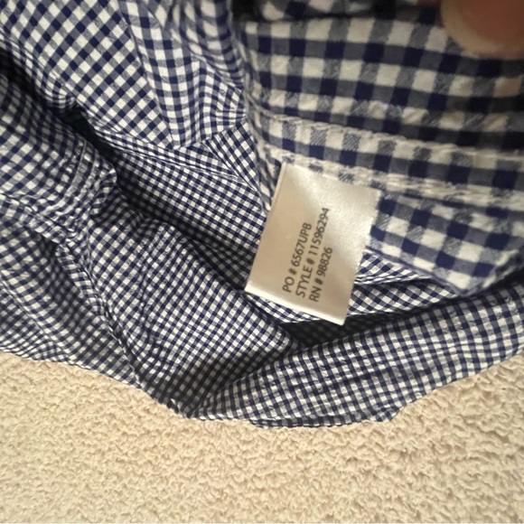 U.S. POLO ASSN. Men's Short Sleeve Button down Shirt XL Sharp Blue Red Logo - Picture 7 of 7